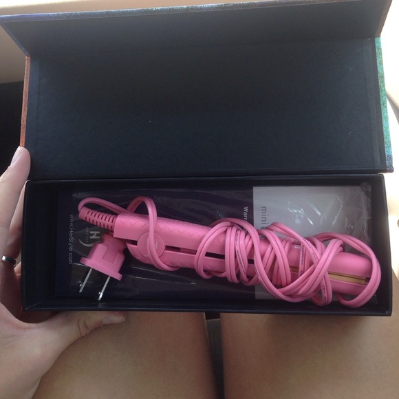 HerStyle, mini Colorful Seasons pink straightener
