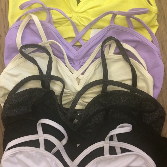 6 bralettes ! Not selling separate!