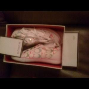 Coach tennis shoes original brand new