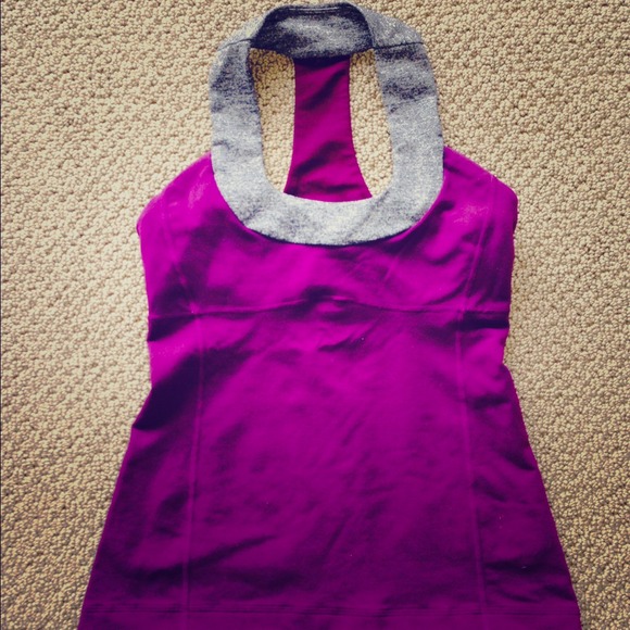 Lululemon Burgundy Tank