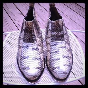 Much Loved Men's Snakeskin Stacy Adams Half Boot