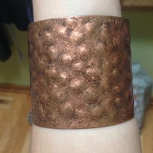 Hammered Copper Cuff
