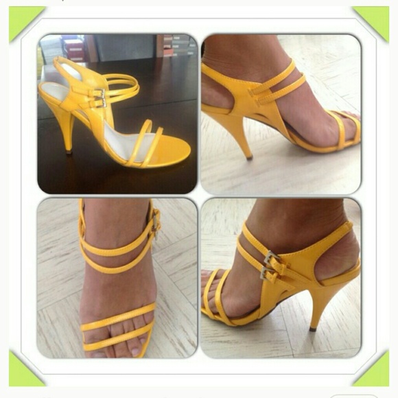 Yellow scrappy heel