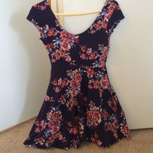 Urban outfitters blue flower dress! Kimchi Blue.