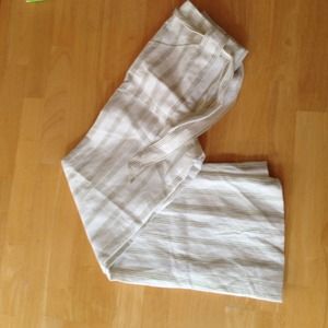 Ann Taylor factory store size 2 linen slacks