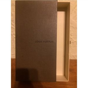 Louis Vuitton long box for wallet.