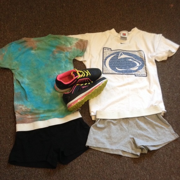 Two pairs of soft shorts