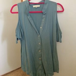 Urban outfitters oval sleeve top