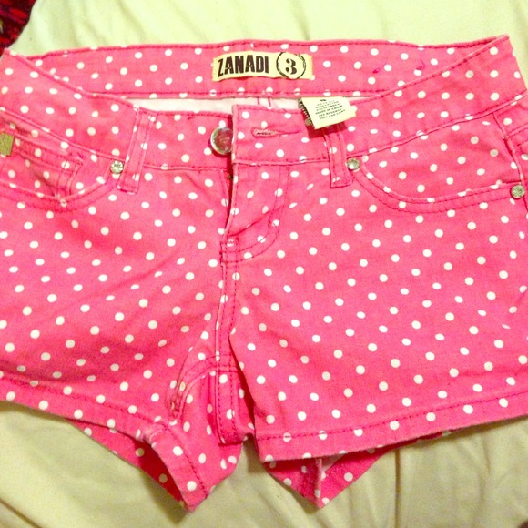 Polka dot shorts!