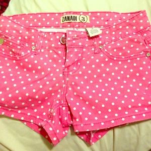 Polka dot shorts!