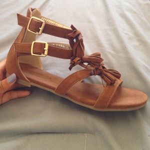 Brand New Chestnut Colored Sandals
