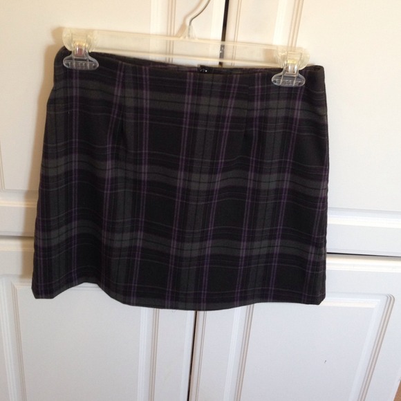 Cute plaid mini