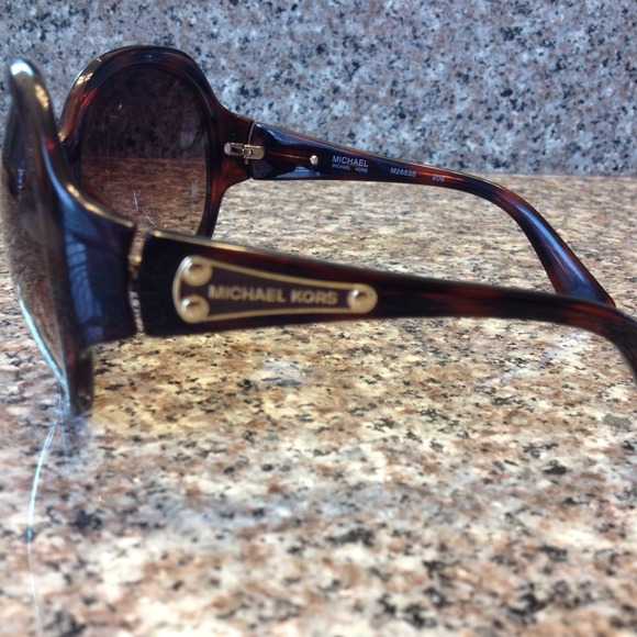 Oversized Michael Kors Leopard Sunglasses