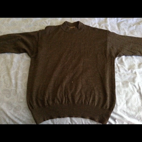 MENS brown light sweater