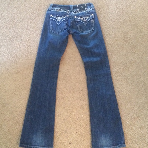 Gently used Miss Me jeans.  Look brand new!