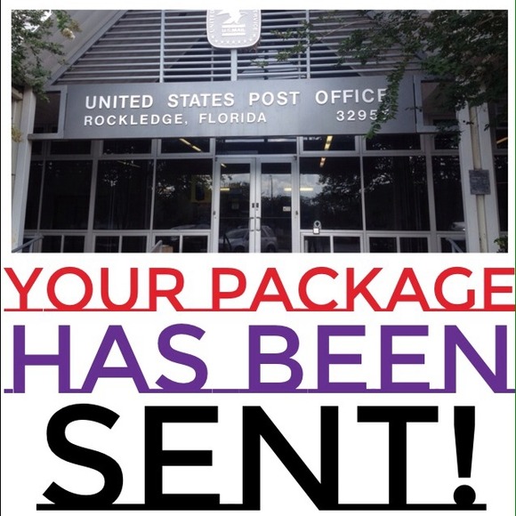 YOUR PACKAGE HAS BEEN SENT!💙📫📦🚐