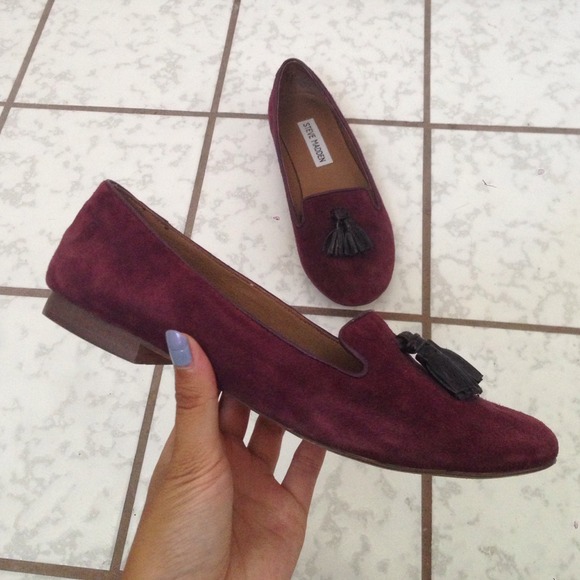 Steve Madden Burgundy Loafers! - Picture 2 of 4