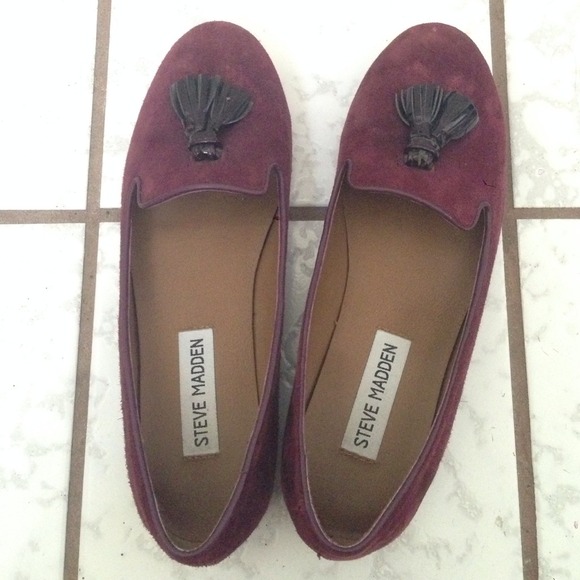 Steve Madden Burgundy Loafers! - Picture 3 of 4