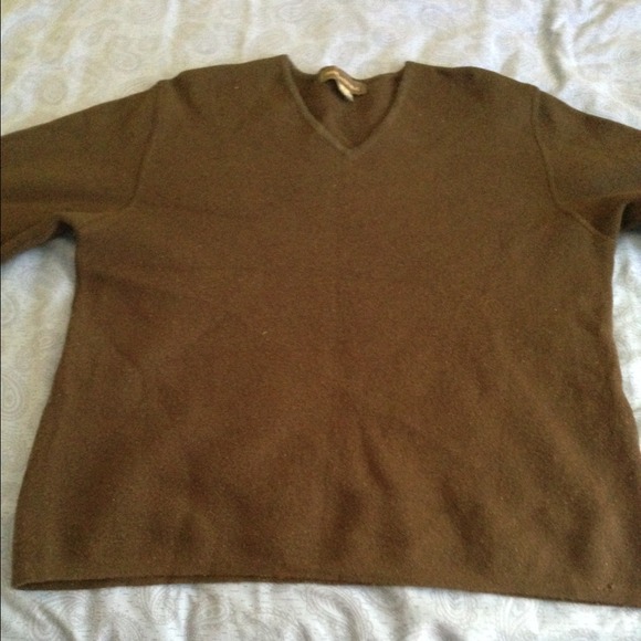 mens brown sweater