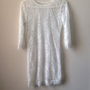 White Lace Dress