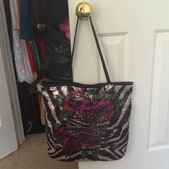 Ed Hardy Sequin Tote