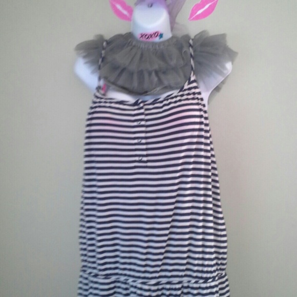 NAUTICAL MAY/WHITE HORIZ. STRIPE