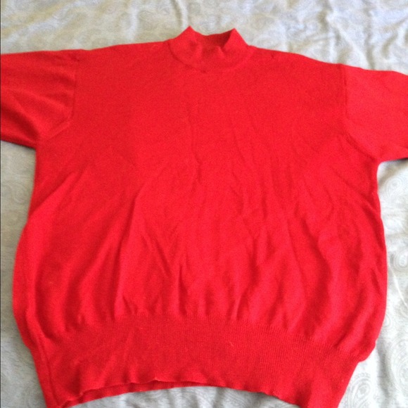 mens BRAND NEW RED SWEATER