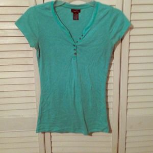 Small blue tshirt from Rue 21, lightly worn
