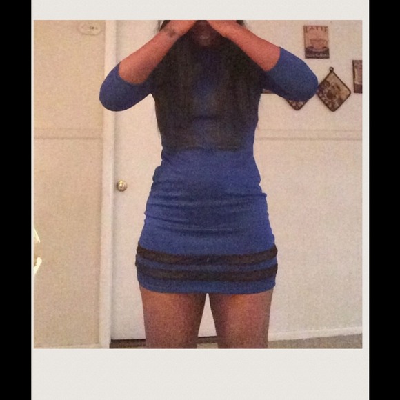 Royal Blue " California" Dress
