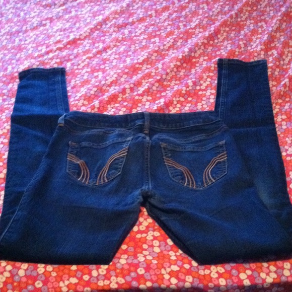 Hollister dark wash denim jegging