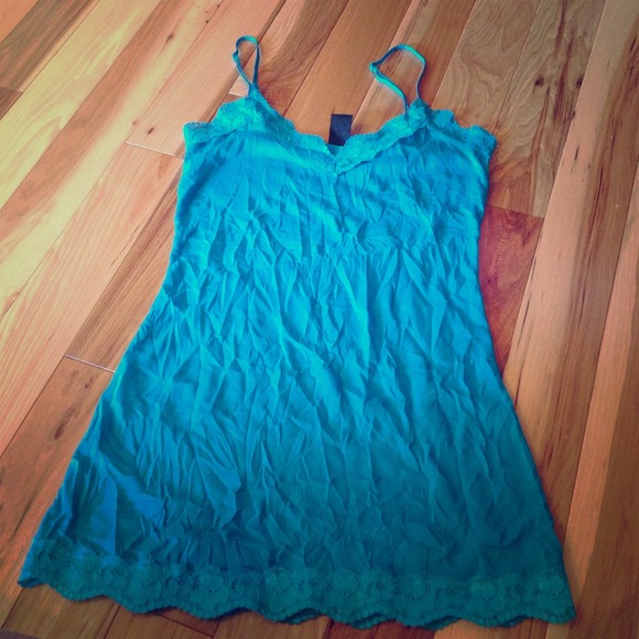 Cute/sexy aqua teal tank!