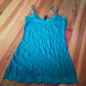 Cute/sexy aqua teal tank!