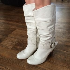 White boots