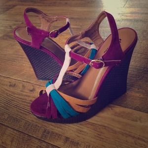 Colorful wedges