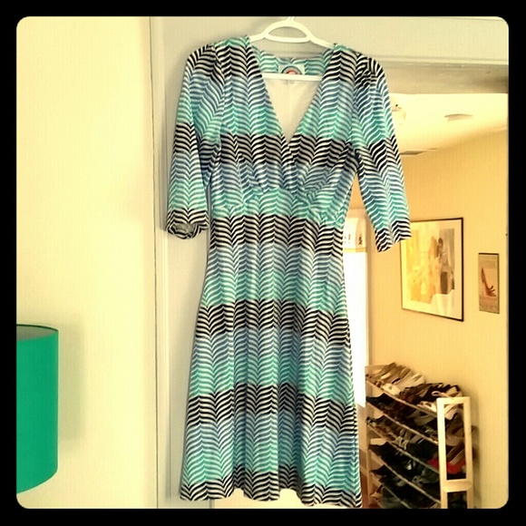 MODCLoth multi colored striped dress