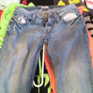 BKE boot cut jeans 26w 33 1/2L