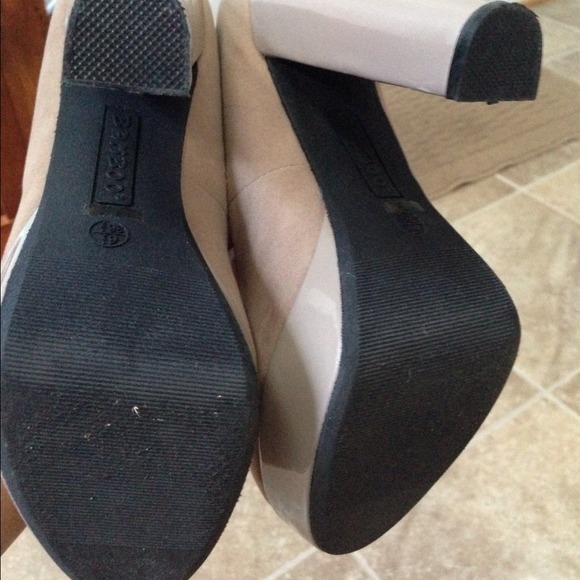 Khaki suede platforms - Picture 2 of 4