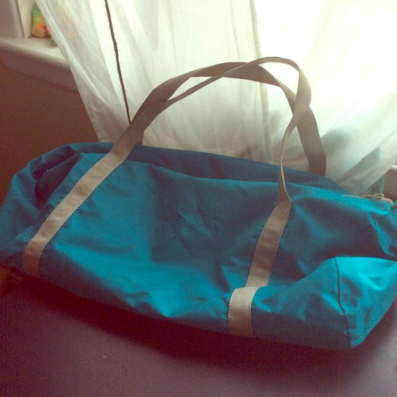 Teal American Apparel Duffle Bag