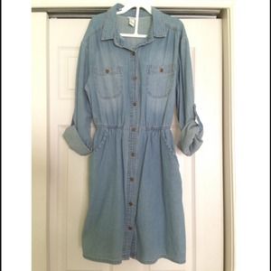 SOLD- Denim Dress