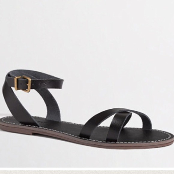 🚫SOLD🚫JCrew Milo Sandals 🎀 NEW- Sold Out - Picture 2 of 2