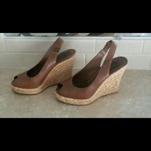 Tan wedges
