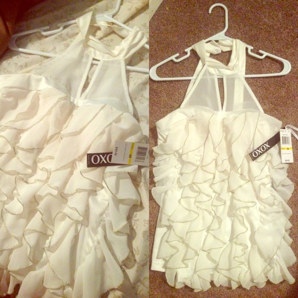 White w/ Gold Accent Top