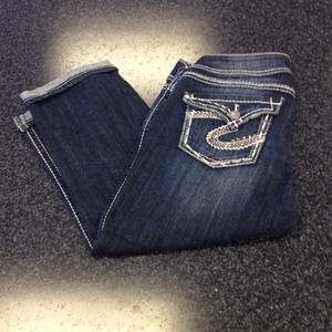 Silver Mckenzie Flap Capri