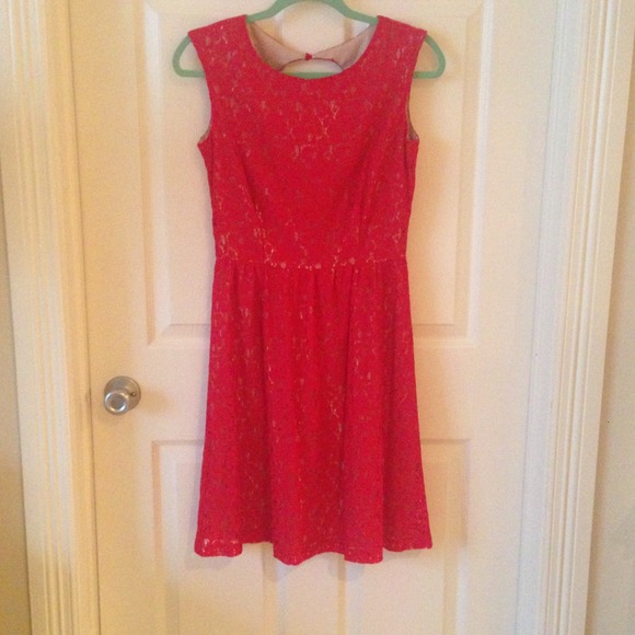 NWOT Red Lace Dress!