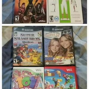 Smash bros game cube game