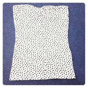H&M strapless top.