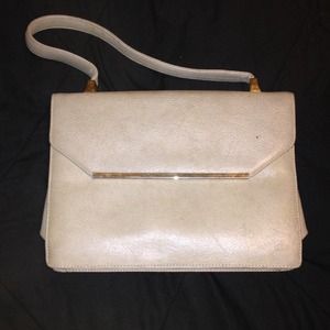 Authentic Vintage Tan Leather purse