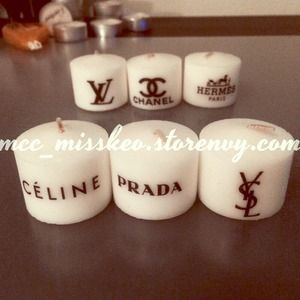 Fashionista Candles (votives)