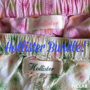 2 Hollister Lounge Shorts