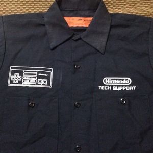 Nintendo Tech-support shirt